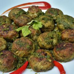 Chicken Dhania Balls A picture of Chicken Dhania Balls.
