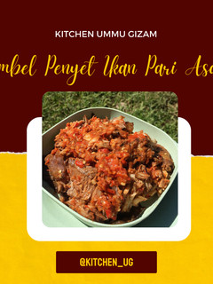 Foto resep Ikan Mangut Pari Sambal Penyet