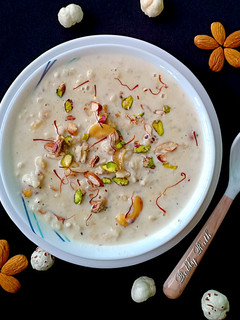 A picture of Makhana kheer.