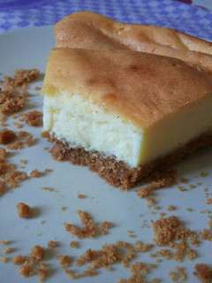 Una foto de Tarta de queso fácil (+base de galleta)