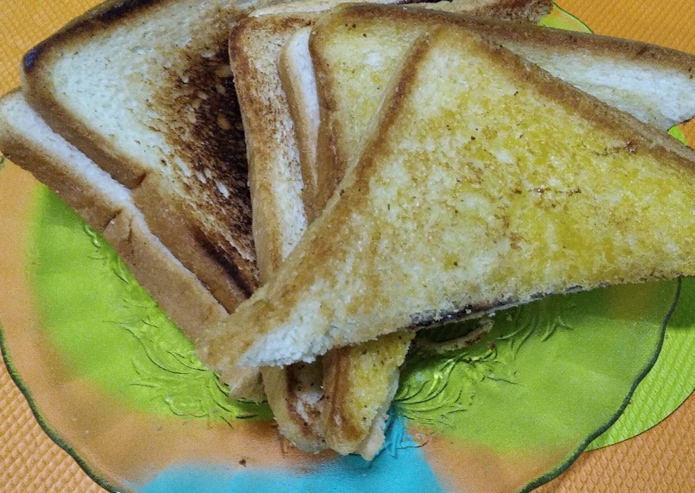 Roti bakar teflon