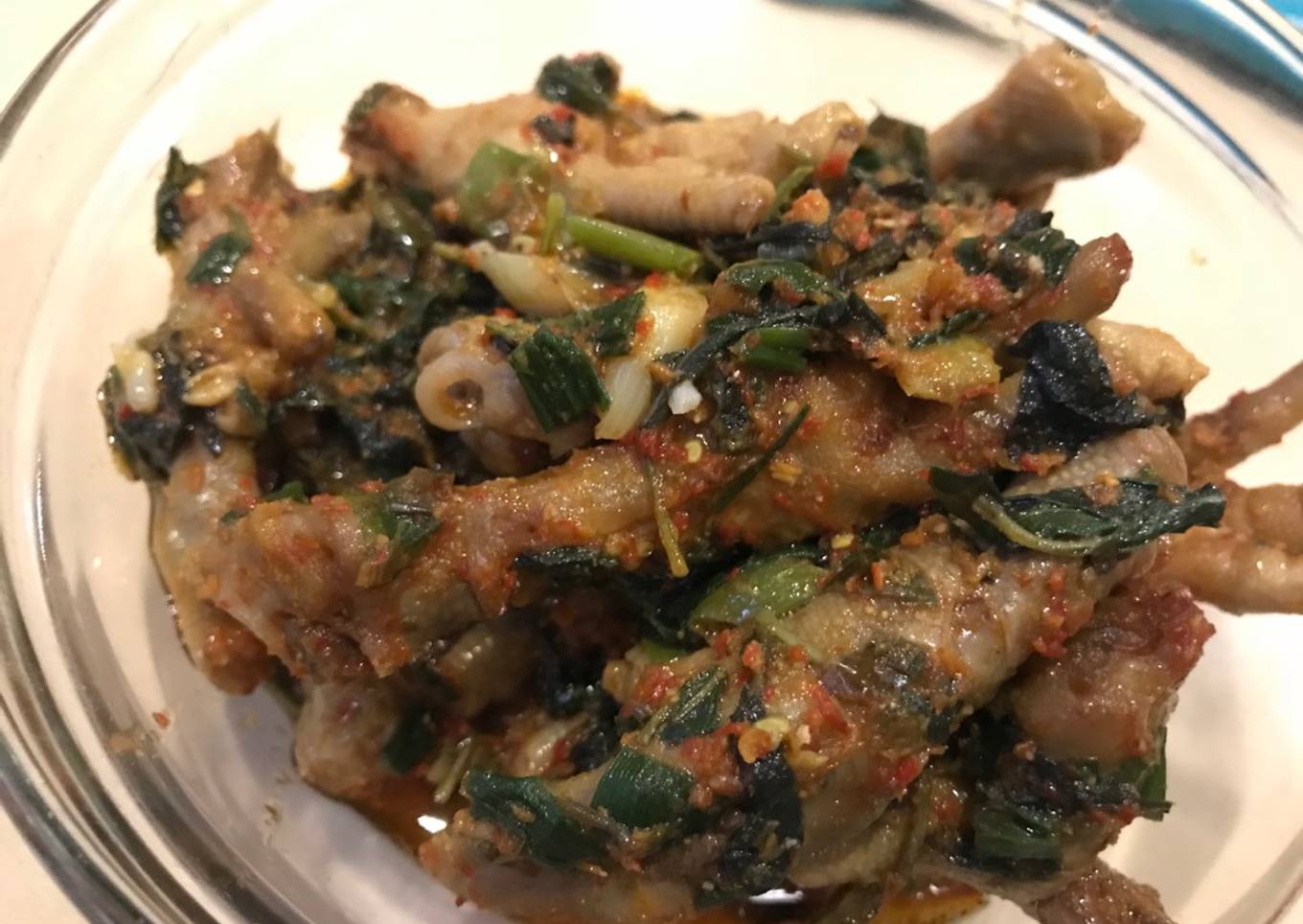 Ceker masak woku