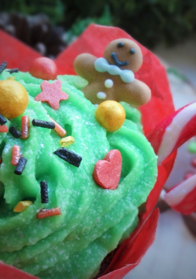 Una foto de Frosting vegano de vainilla