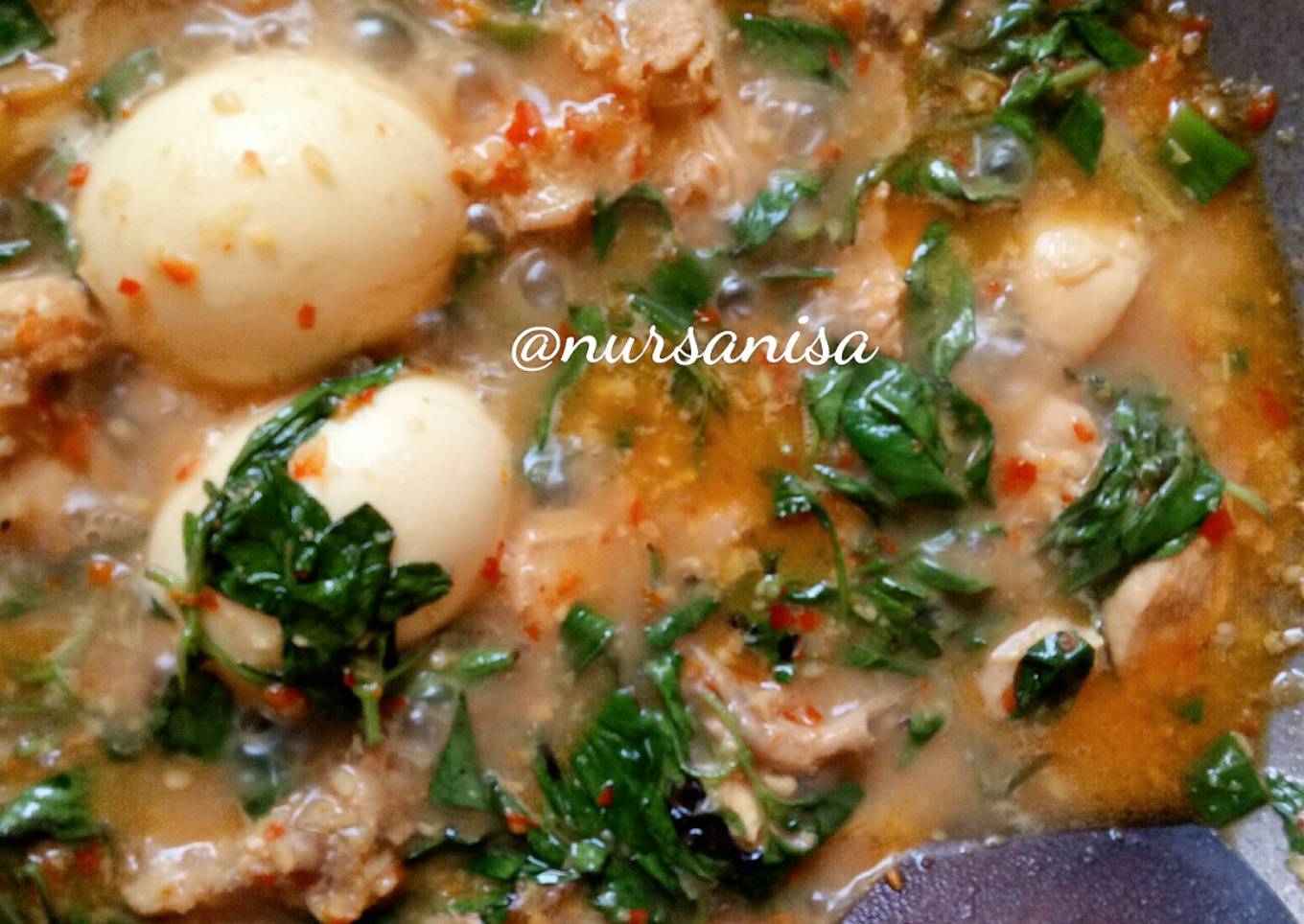 Rica Ayam Telor Kemangi