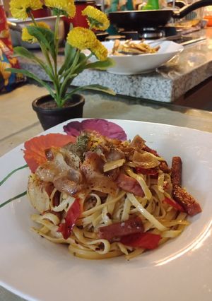 Foto resep Pasta aglio olio