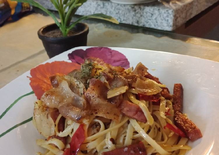 Pasta aglio olio