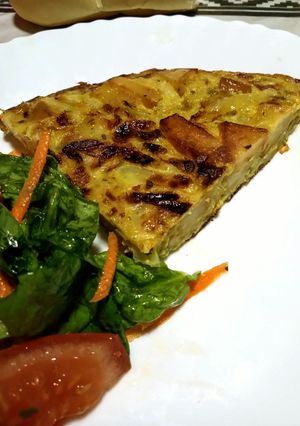 Una foto de Tortilla con repollo
