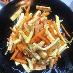 A picture of Chop suey de tofu.
