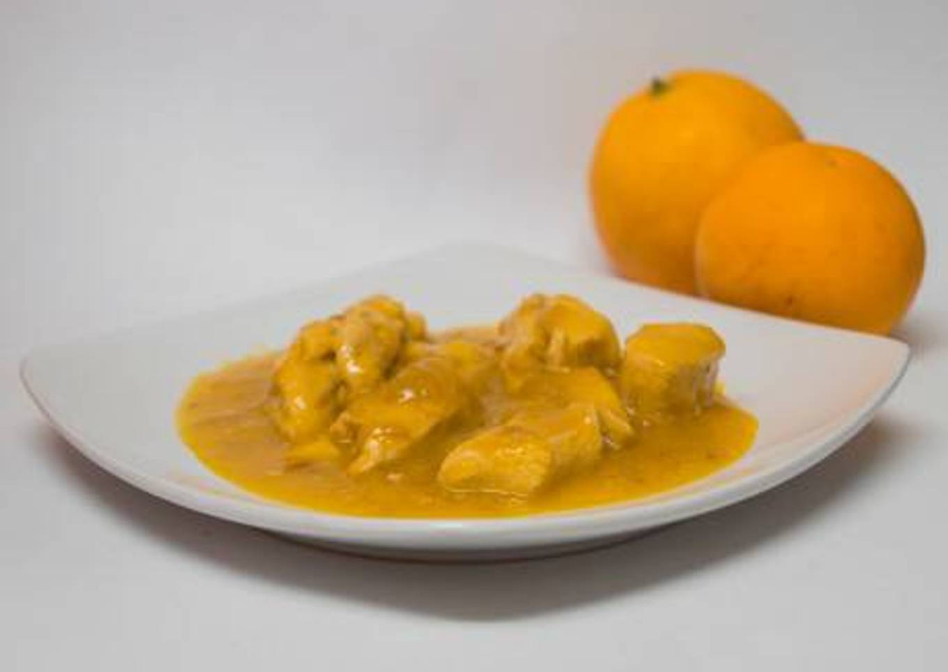 Pechuga de pollo a la naranja