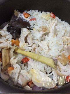 Foto resep Nasi Liwet Ayam KFC by Rice Cooker