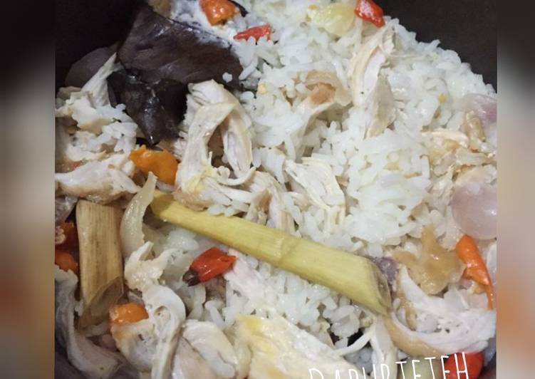 Nasi Liwet Ayam KFC by Rice Cooker
