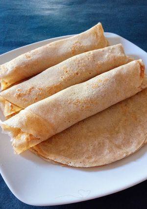 Una foto de Panqueques con trigo sarraceno