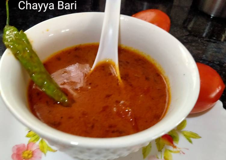 Steps to Make Award-winning Butter tomato Saar