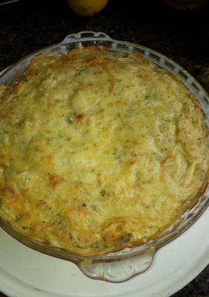 Una foto de Milhojas de papas