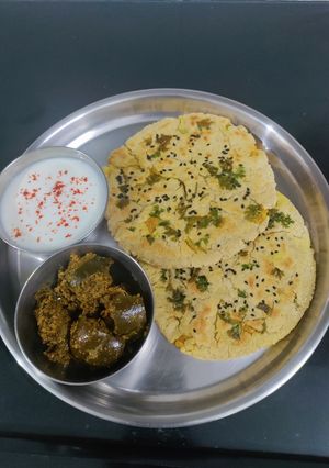 A picture of Gluten free Kulcha.