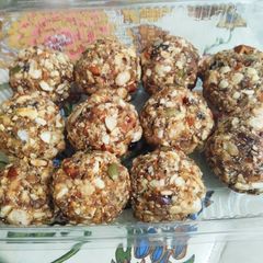 A picture of Dry Fruits Ladoo.