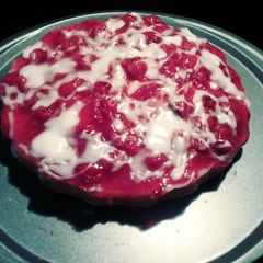A picture of Cherry upside down cake.