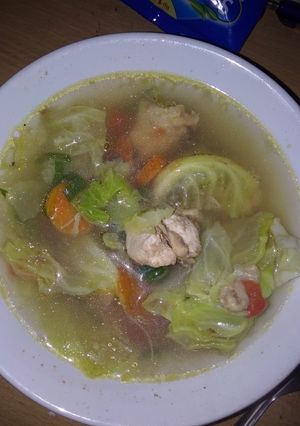 Foto resep Sayur sup ayam