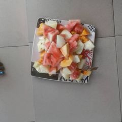 Fruit salad A picture of Fruit salad.