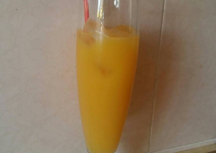 Simple Way to Make Super Quick Homemade Fresh mango juice