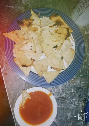 Una foto de Nachos con avena