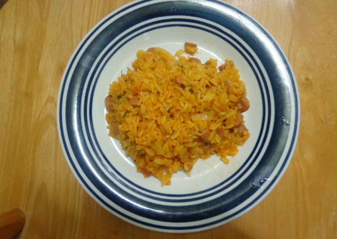 Portuguese Sausage and Rice