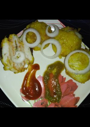A picture of Idli sandwich.