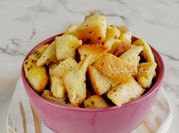Gambar garlic bread kering