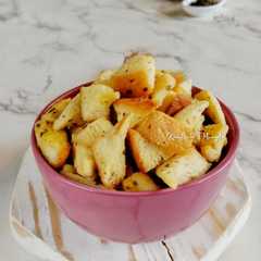 Croutons (Garlic Bread)-レシピのメイン写真