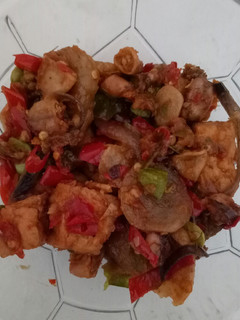 Foto resep #1 Sambel cumi asin+baso+tahu