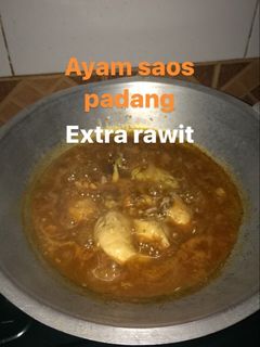 Foto resep Ayam Saos Padang Extra Rawit (No MSG)
