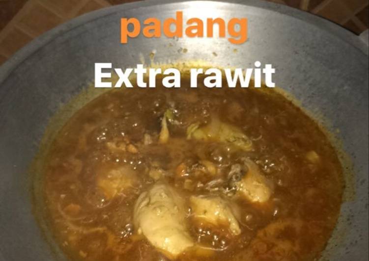 Resep Ayam Saos Padang Extra Rawit (No MSG) Anti Gagal