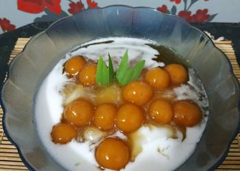 Mudah Cepat Memasak Bubur sum sum biji salak Paling Enak