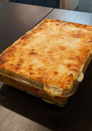 A picture of Veggie pastichio.