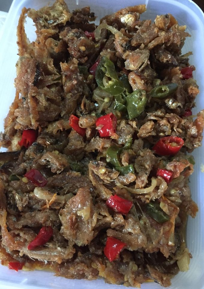 Foto resep Tumis ikan asin bulu ayam Termudah