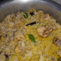 A picture of Deggi Chicken Biryani #kokabandcookpad.