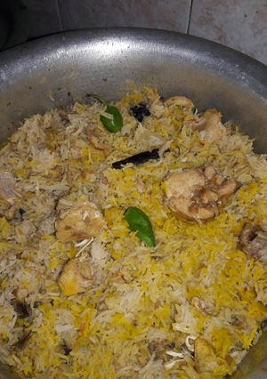 A picture of Deggi Chicken Biryani #kokabandcookpad.