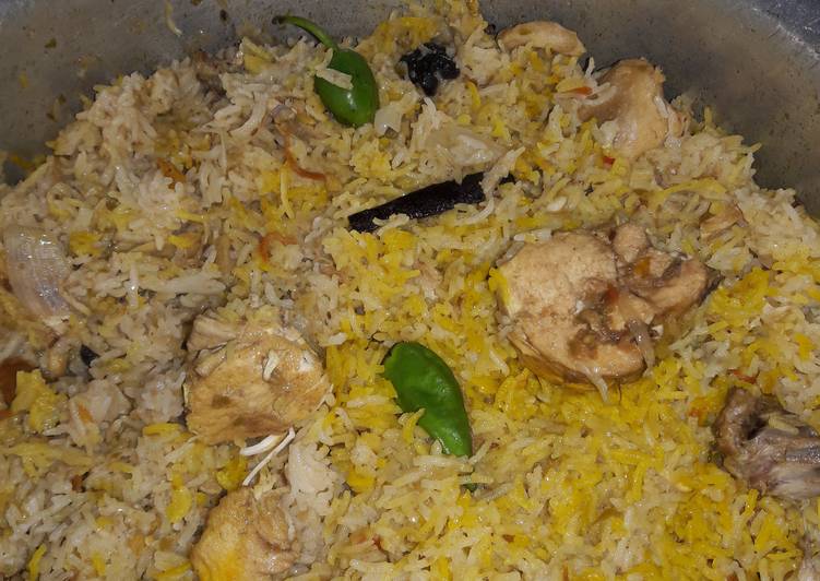 Easiest Way to Make Homemade Deggi Chicken Biryani #kokabandcookpad