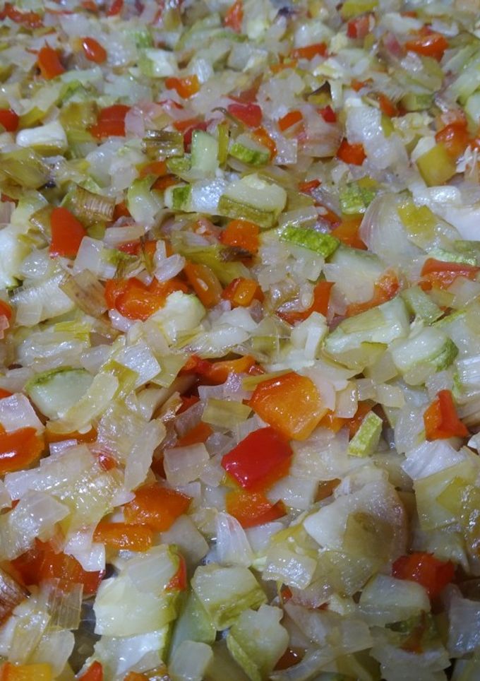 Una foto de Base de verduras asadas