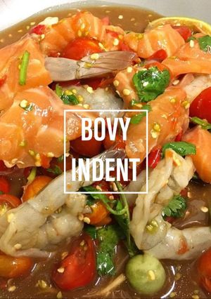 รูปของ เกาเหลาแซลม่อนกุ้งสดปลาร้า #เย็นนี้ผอมแน่