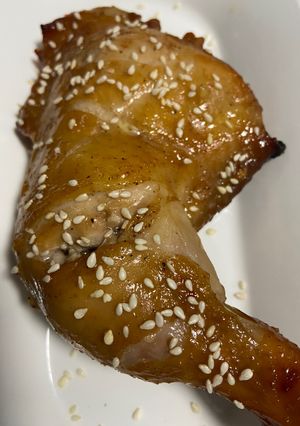 รูปของ ไก่อบงาขาว หมักน้ำมันงา