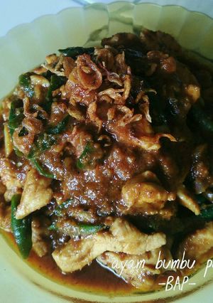 Foto resep Ayam bumbu pecel