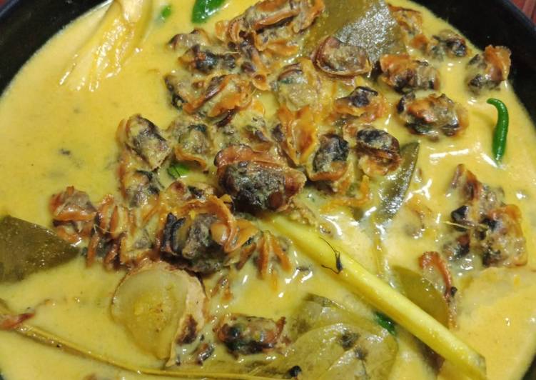 Resep Gulai kerang yang Enak