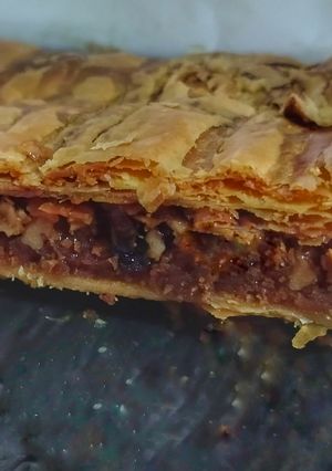 Φωτογραφία της συνταγής Ταχινόπιτα με διπλή σφολιάτα