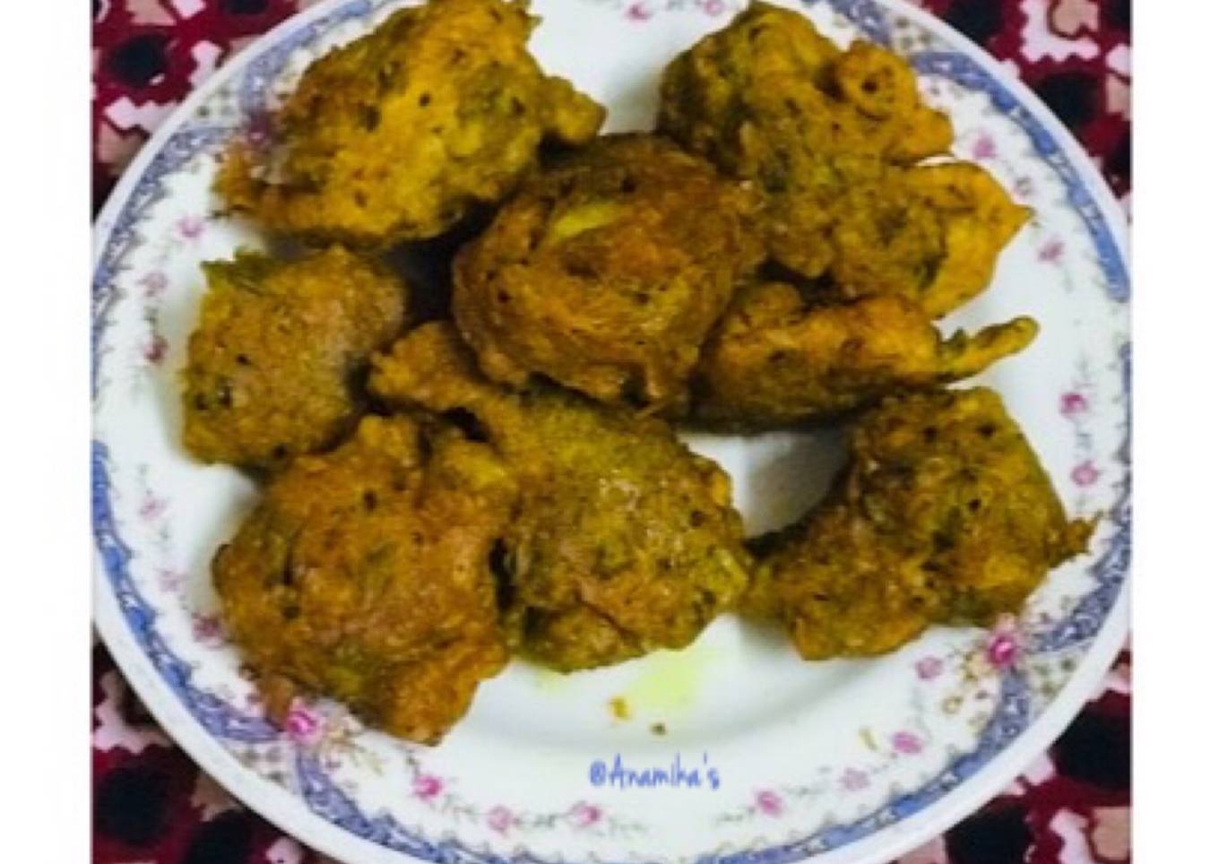Broccoli Fritters or Broccoli Pakora