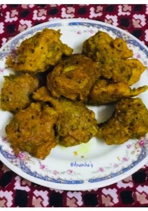 A picture of Broccoli Fritters or Broccoli Pakora.