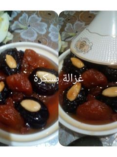 صورة لوصفة طاجين الحلو