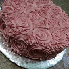 รูปของ Rainbow cake kukus simpel