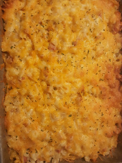 A picture of Cheesy Ham & Hash Casserole.