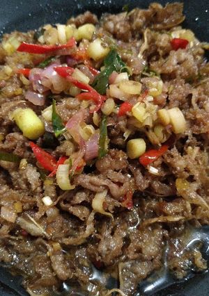 Foto resep Sei Sapi Sambal Matah